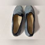 LAUREN RL striped slip on sneaker shoe women size 8.5 B Blue Photo 5