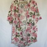 Show Me Your Mumu Wrap Robe Kimono Pink Floral Feminine Bridal One Size Photo 0