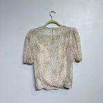 Cami NYC  Cream Floral Rheia Blouse Sz S Photo 8