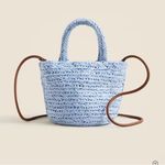 J.Crew  Small Malta handwoven straw bag Photo 2