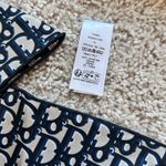 Christian Dior Dior oblique Dior diamond silk twill in Navy Blue. Photo 4