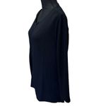 Soft Surroundings Women's Jacket Top Size XL Calista Black Full Zip Tunic Photo 3