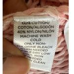 Lou & grey Pink Open Knit Sleeveless Sweater Vest Top Size S Cotton/Nylon Photo 5