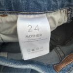 MOTHER The Hustler Ankle Fray Jeans In Thrilling Shots Size 24 Blue Photo 9