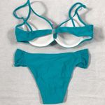 Brazilian Size Large Teal Bikini Set Teal. New With Tags Photo 2