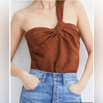 Veronica Beard  Belinda one-shoulder jacquard top- size 10 Photo 6