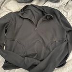 Cropped athletic zip up Black Size L Photo 0