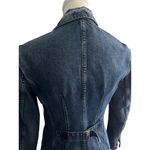 Rebecca Taylor La Vie Denim Blazer Jacket Size 8 Photo 5