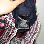 House of Harlow 1960 Maroon & Blue Patterned Tunic Dress Size Medium Photo 4