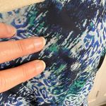 No Boundaries  Maxi Dress Racerback Junior Size Large Blue Multi Summer Photo 3