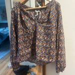 Apiece Apart Multi Floral  Blouse Photo 1