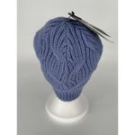 Under Armour Women's UA Halftime Cable Knit Beanie Purple NEW Photo 2
