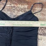 Cache  Black Silk Slip Dress Size 4 Photo 7