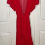 Reformation  Frances Red Dress Size small Photo 1