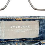 Everlane  The‎ ’90s Cheeky Straight Jean Curvy Organic Cotton Blue Size 25 Crop Photo 9