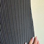 American Vintage Vintage 90s does 70s Disco Striped Halter Neck Jumpsuit Flared Slinky Sz Small Photo 7