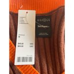 NWT Urban Outfitters iets frans… Brown/Orange Short Sleeve V Photo 4