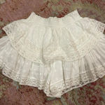 American Eagle White lace skort Photo 0