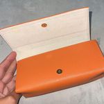 Tory Burch  Orange Sunglass Case Photo 6