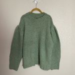 City Chic  NWT Mad Knit Sage Soft Jumped Sweater S/16 Photo 1