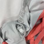 Lululemon  Gray and Coral Women's Athletic Tank Top Photo 3