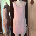 LISA MAREE Silk Mini Dress. Heart Cut Out. Nude/Blush. XS. NWOT Pink Photo 1
