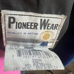 Pioneer Wear Vintage Trench Coat Jacket Aztec Long Wool Colorful Boho Large Red Photo 10