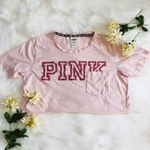 PINK - Victoria's Secret Victoria’s Secret Pink custom crop top T Photo 0