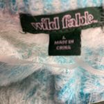 Wild Fable WILD FABLE, Large, Pink, Blue, White, Cropped, Long Sleeve, Sweater, Eco Friendly Photo 5