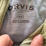 Orvis Tan Oversized Polo Sweatshirt Photo 3