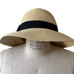 Scala  Sun Hat with Black Bow One Size Photo 1