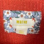 Maeve Anthropologie  Addie Ruffled Hacci Pullover Size S Photo 3