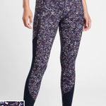 Athleta  Rainier Printed Mesh Tight Photo 0