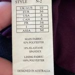 Seekers Australia Purple Orange Embroidery Ties at Neck One Piece Girls SZ 6 Purple Photo 9