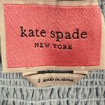 Kate Spade Floral Dot Puff Sleeve Smocked Midi Dress Blue Size Small Photo 7