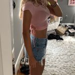 Princess Polly  Top Pink Crop Photo 1