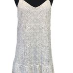 Ella Moss  White Eyelet Dress size Medium Photo 2