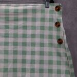 Jolie & Joy Green Plaid Skorts Preppy Mini Shorts Skirt Pull On Pants Plus 2X Size XXL Photo 2