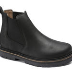 Birkenstock Stalon Nubuck Leather in black 41 Photo 0