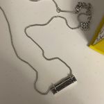 Kendra Scott Leanor Silver Bar Druzy Necklace Photo 1