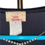 Vintage 90s y2k black velvet rhinestone neckline sleeveless special occasion top Photo 5