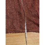 Chico's  Metallic Bronze Knit Bell Sleeve V Neck Top Shirt Size 1 Photo 3