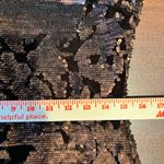 Blush Boutique  Velvet Sequin  Strappy Sheath Dress Brown Bronze Size Large Party Photo 10