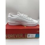 Puma Court Sneaker, White, Women's Casual Low Top Leather Shoes Size 10 Photo 10