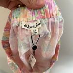 For Love & Lemons NWT - Kennedy Short Light Pink Lightweight Floral Summer Pool Photo 4