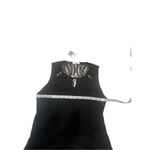 Olsenboye  Knit Sleeveless Black Peek a boo Back Dress Sz 9 NWT Photo 4