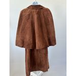 VTG Suede Dress and Cape by Lilli Ann San Francisco, Sz: 6 Photo 1