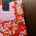 Harolds Size 6 Pants Pink Orange Patchwork Cotton Straight Leg Ankle Photo 7