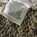 Sigrid Olsen VTG  Sport Chunky knit Cream Brown button front Cardigan XS Photo 3