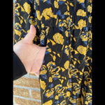 Thakoon Marigold Floral Jumpsuit 4 Black Photo 6